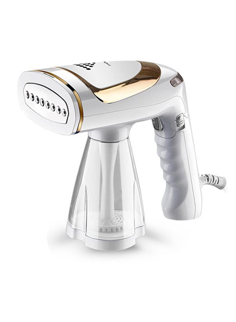 Generic - Portable Handheld Steamer 1600 Watts, 40-second Fast Heat-up, Auto-Off, Large Detachable Water Tank,2 in 1 Fabric Wrinkle Remover and Clothing Iron, with Lint Brush, and Steam Nozzle - Image 1