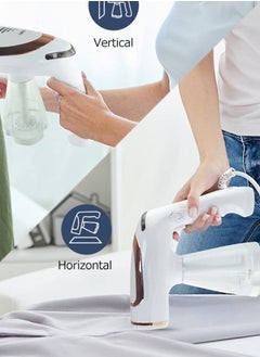 Generic Portable Handheld Steamer 1600 Watts, 40-second Fast Heat-up, Auto-Off, Large Detachable Water Tank,2 in 1 Fabric Wrinkle Remover and Clothing Iron, with Lint Brush, and Steam Nozzle  - Image 5