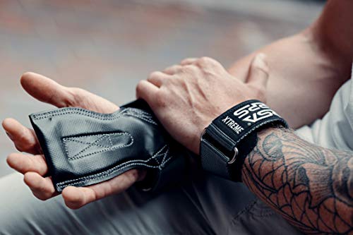 Versa Gripps® Xtreme, Made in The USA, Wrist Straps for Weightlifting Alternative, The Best Training Accessory, Blush, XS - Image 4