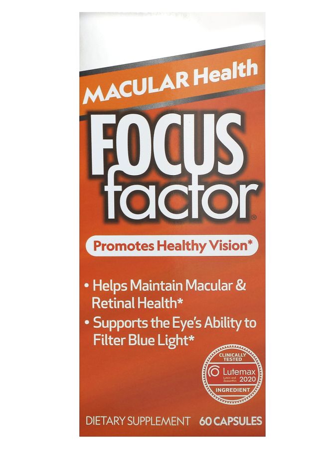 Focus Factor Macular Health 60 Capsules