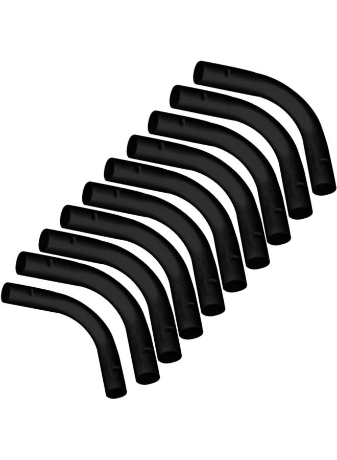 Biella Beilla Pack Of 10 Pvc Electrical Conduit Pipe And Fittings Durable Corrosion-Resistant Solution For Indoor And Outdoor Electrical Wiring And Cabling Bend 32Mm - Image 1