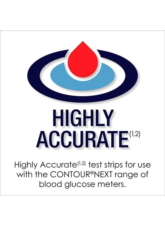 Ascensia - CONTOUR NEXT Blood Glucose Test Strips for Diabetes, 15 Count - Image 1