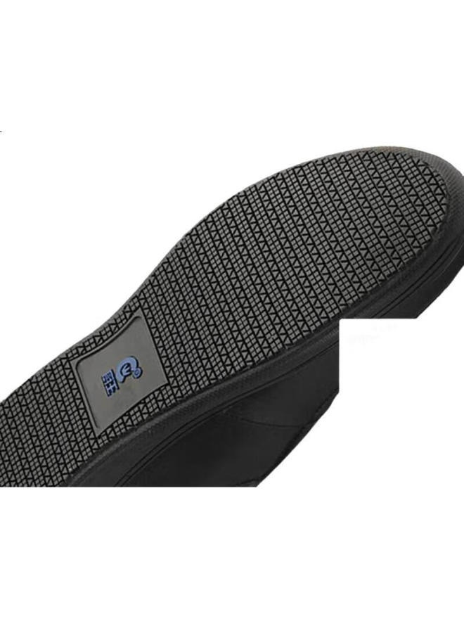 Kitchen King Chuwang Chef Shoes, Non-Slip Upgraded Slip-On Kitchen Work Shoes, Water-Resistant Casual Soft-Soled Leather Shoes For Men, 5222D, Size 44 - Image 3