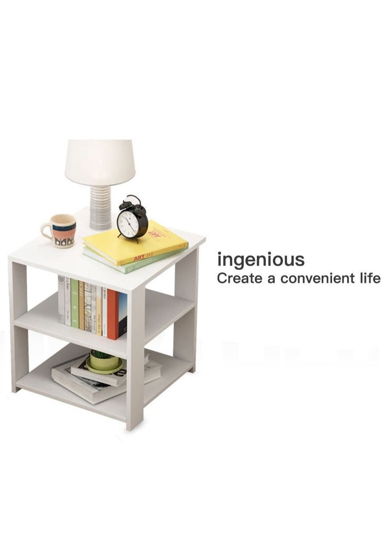 Sharpdo Sharpdo Nightstands Home Bedside Storage Cabinet  - Image 4