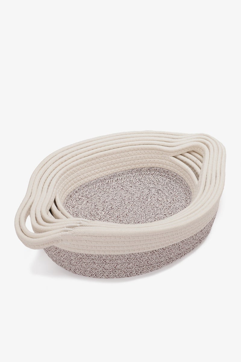 Carina 5-Piece Woven Basket Set - Image 2