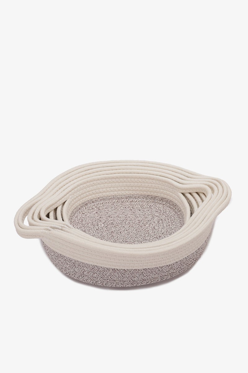 Carina 5-Piece Woven Basket Set - Image 1