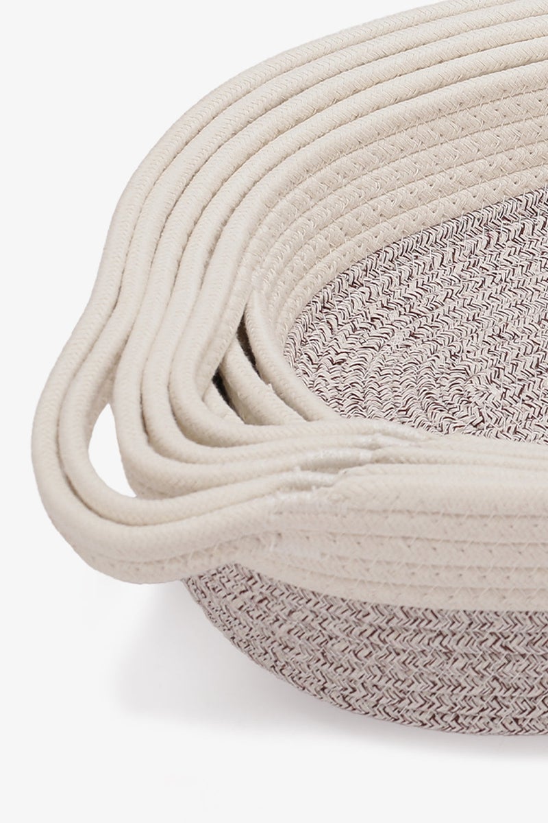 Carina 5-Piece Woven Basket Set - Image 3