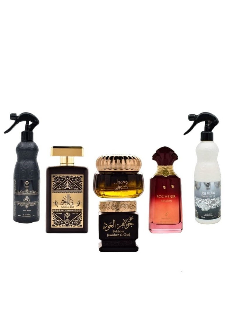 AL MAS Diamond package consisting of 6 pieces 