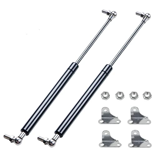 Hurotoms 15" 120Lbs/533N Lift Support Gas Spring Struts Shocks Lid Stay for RV Bed Window Tool Box Trap Door Tonneau Cover Floor Hatch or Heavy Duty Equipment - Image 1