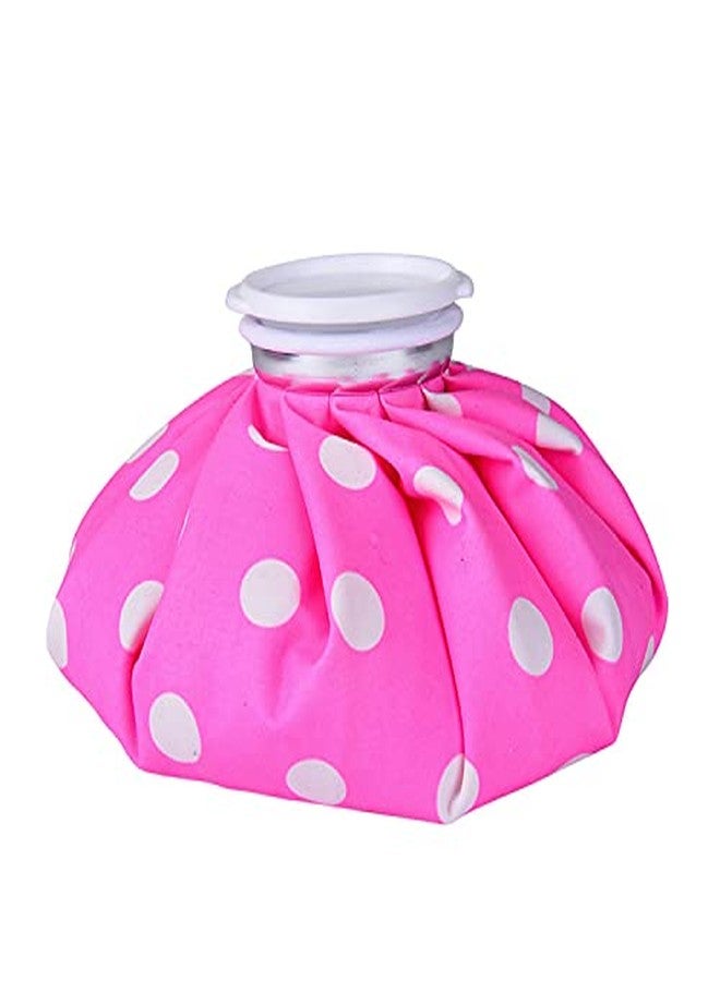 MOBDESK Ice Cold Pack Reusable Ice Bag Hot Water Bag for Injuries, Hot & Cold Therapy and Pain Relief (Pink) - Image 1