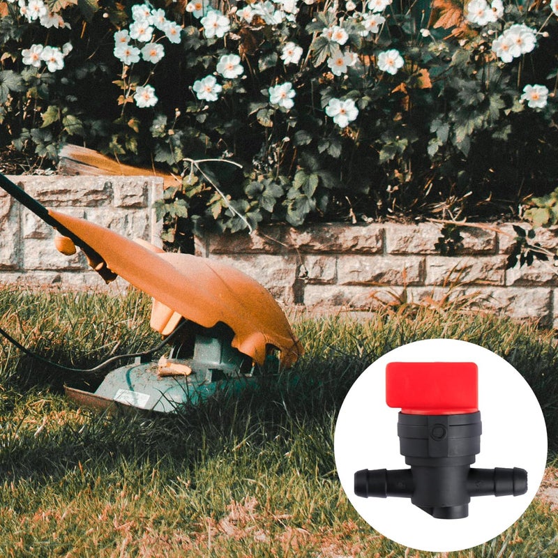Rumyve 2set 1/4" Fuel Shut Off Valve,Motorcycle Petcock Fuel Tank Tap Valve,Straight Gas Cut Off Valves,for Garden Brush Cutter Lawnmower Accessory - Image 5