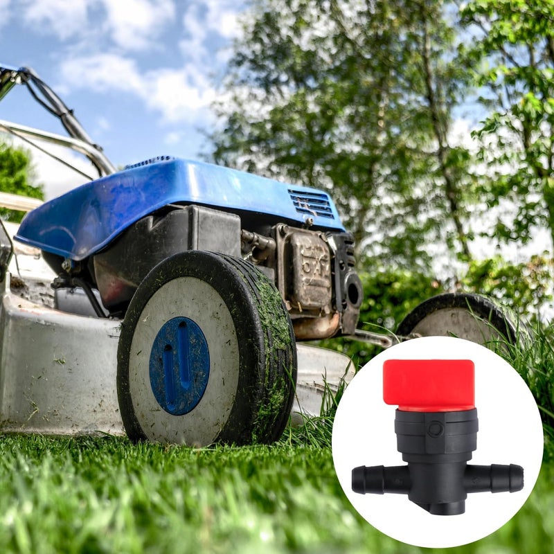 Rumyve 2set 1/4" Fuel Shut Off Valve,Motorcycle Petcock Fuel Tank Tap Valve,Straight Gas Cut Off Valves,for Garden Brush Cutter Lawnmower Accessory - Image 4