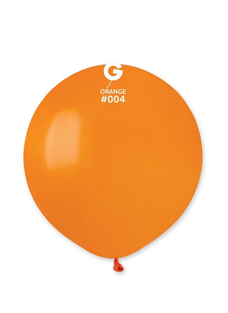 Gemar - 19" Standard Orange Latex Balloon 10Ct - Image 1