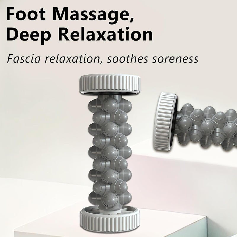 Jaasuee Manual Foot Roller Massager for Plantar Fasciitis Deep Tissue Massage for Circulation and Pain Relief Reflexology Tool for Arch and Heel Recovery - Image 2