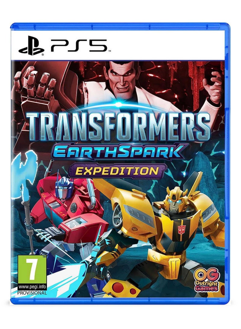 PlayStation Transformers: EarthSpark – Expedition PS5 Edition – Family-Friendly Action Adventure Game - Image 1