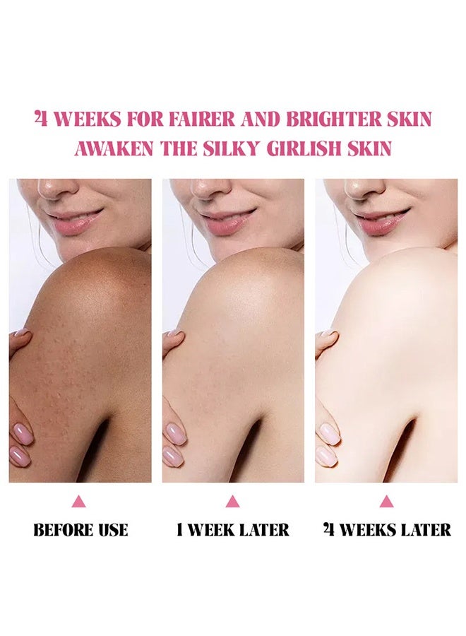 ibcccndc Highlight Body Cream - Face and Body Bleaching Cream -Makeup Replacement Cream for Face and Body,Deep Hydration Brighten Skin Tone 100g - Image 4