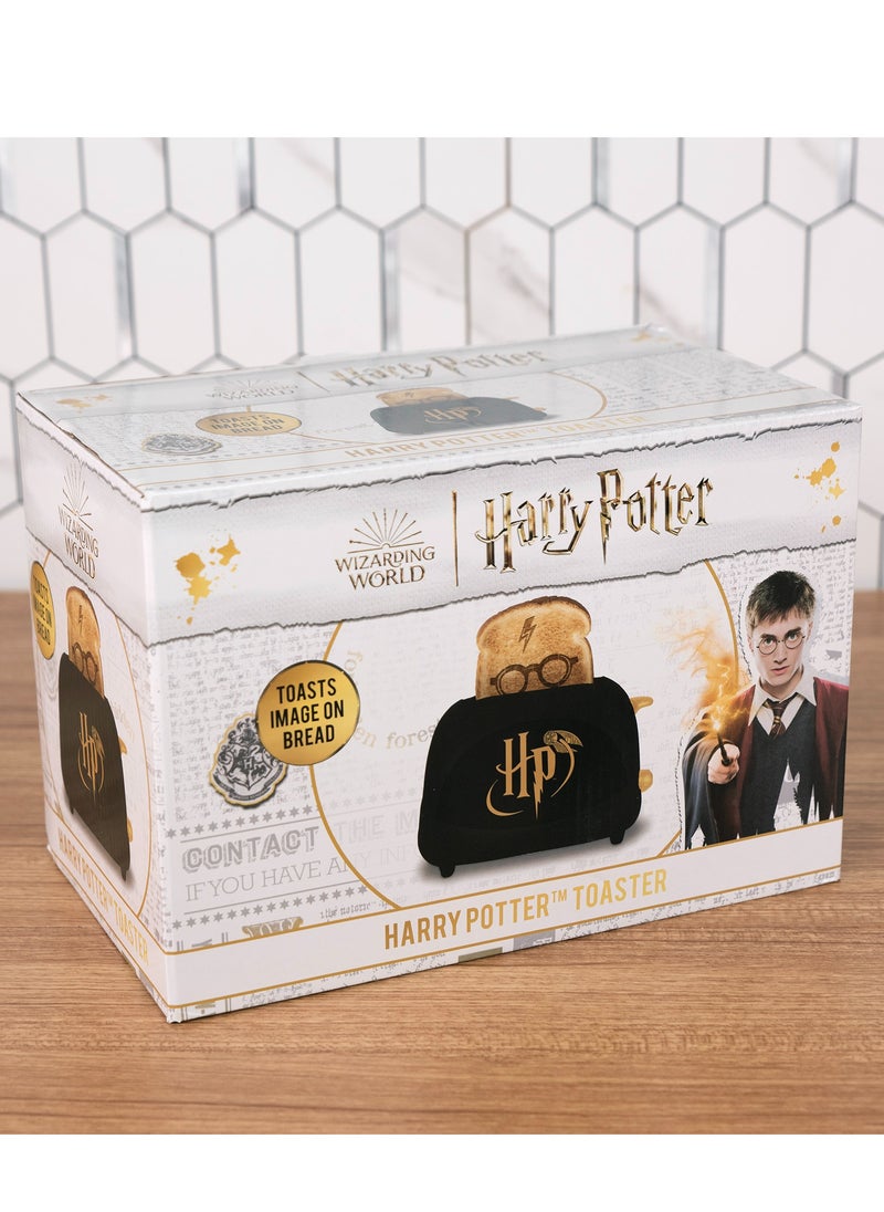 Uncanny Brands - Harry Potter Icon Elite 2 Slice Cool Touch Toaster - Image 1