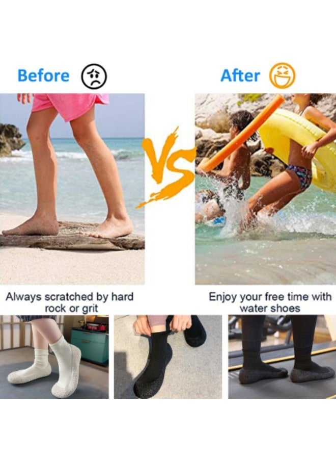 GGEROU أحذية مائية حافية القدمين للنساء والرجال، أحذية شاطئ بسيطة وصديقة للبيئة، خفيفة الوزن متعددة الأغراض، بدون دروب - Image 5