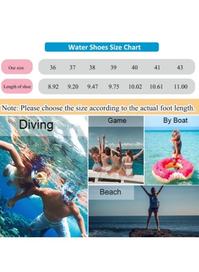 GGEROU أحذية مائية حافية القدمين للنساء والرجال، أحذية شاطئ بسيطة وصديقة للبيئة، خفيفة الوزن متعددة الأغراض، بدون دروب - Image 4