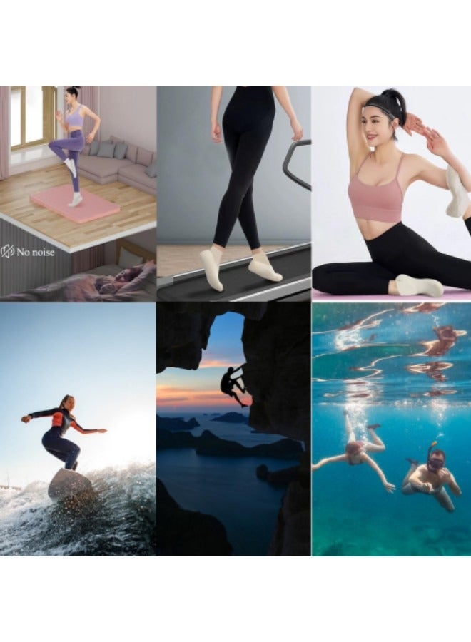 GGEROU أحذية مائية حافية القدمين للنساء والرجال، أحذية شاطئ بسيطة وصديقة للبيئة، خفيفة الوزن متعددة الأغراض، بدون دروب - Image 3