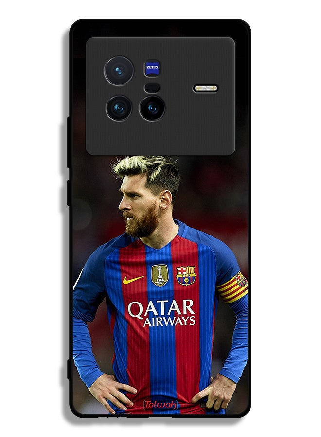Tolwak Vivo X80 Protective Case Cover Messi Barcelona - Image 2