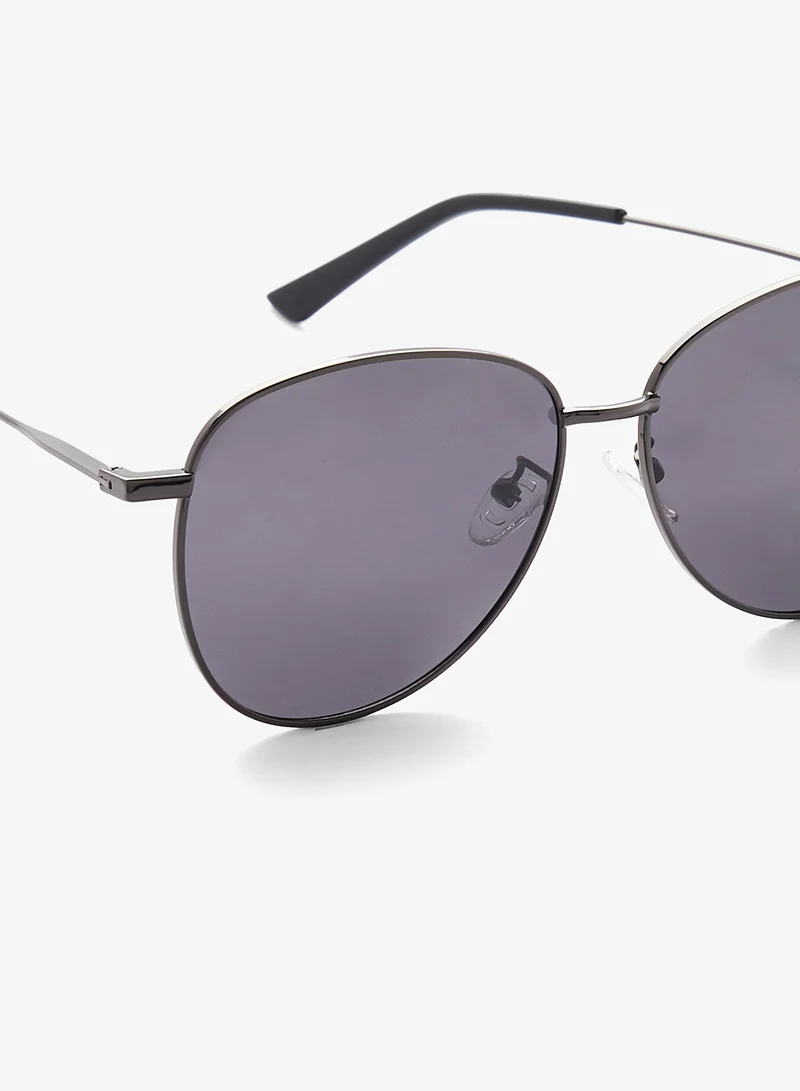 Robert Wood Polarized Lens Aviator Sunglasses
