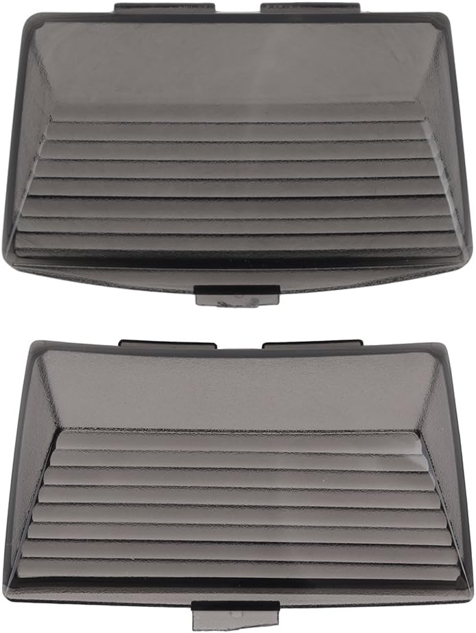 NTHREEAUTO Smoked Fender Tip Light Lenses for Harley - Image 1