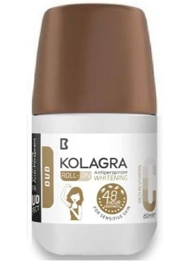 KOLAGRA - Kolagra whitening Roll on  promopack Oud 60ML - Image 1