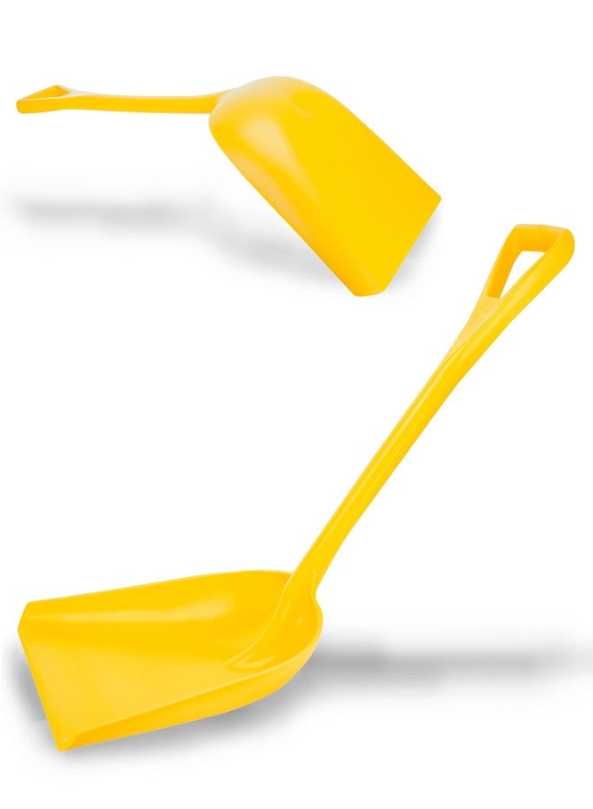 سبارتا مجرفة صحية بلاستيكية من سبارتا 41077EC04، مجرفة بلاستيكية آمنة للاستخدام مع الطعام للمطابخ التجارية، 14 بوصة، أصفر - Image 3