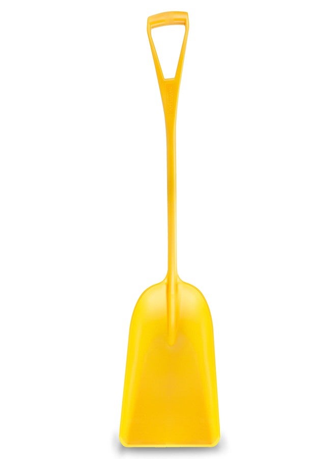 سبارتا مجرفة صحية بلاستيكية من سبارتا 41077EC04، مجرفة بلاستيكية آمنة للاستخدام مع الطعام للمطابخ التجارية، 14 بوصة، أصفر - Image 1