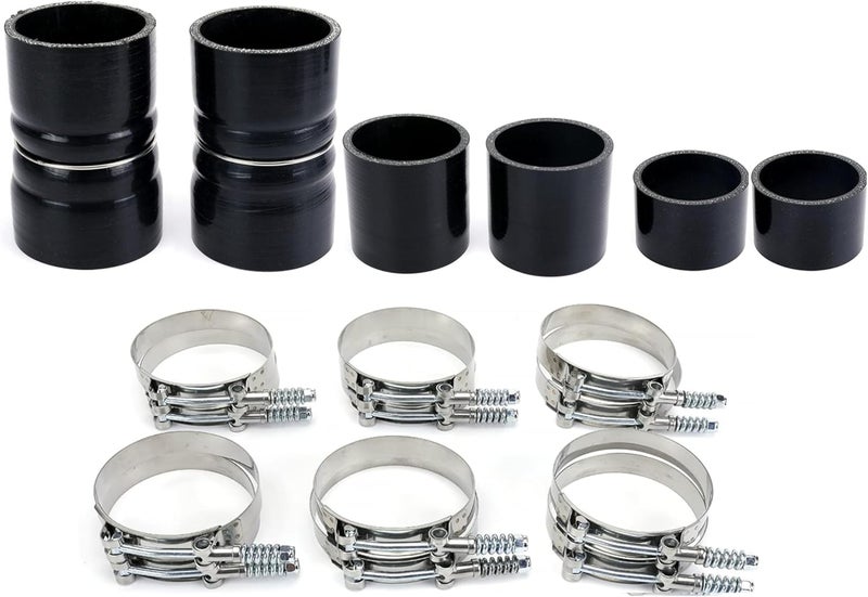 JomGorg 7.3 Hose Boot Kit for Ford 7.3L Powerstroke Diesel (1999-2003) with T Bolt Clamp - Image 1
