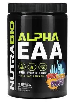NutraBio Alpha EAA New York Punch 0.97 lb (438 g) 