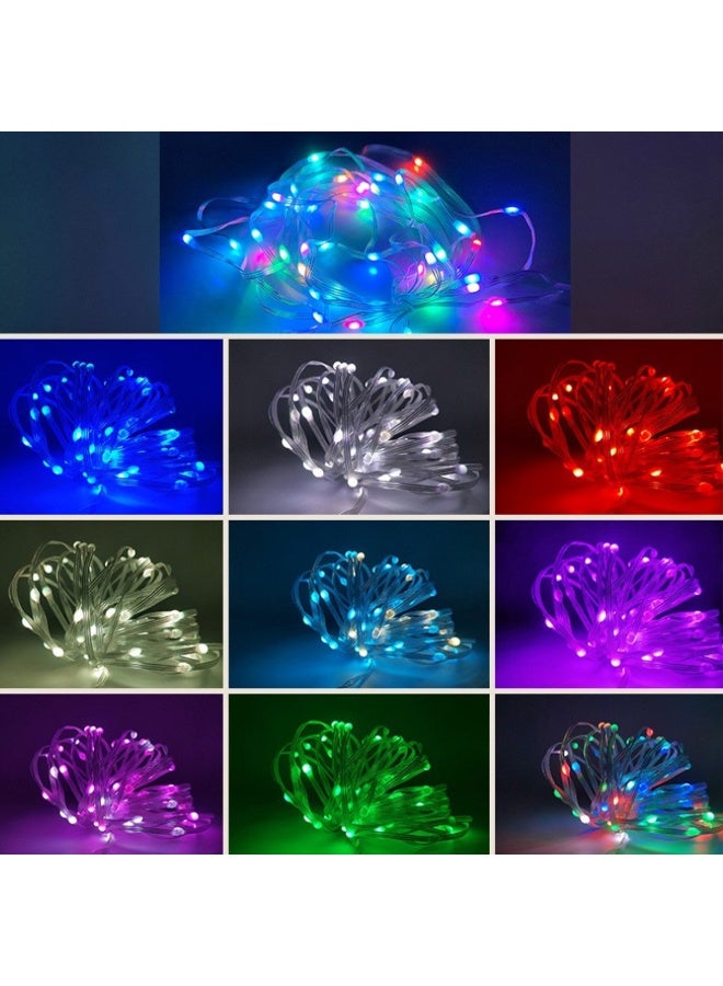 MODI 5M RGB LED Strip Light USB Powered with Remote & APP Control Waterproof Flexible Decorative fairy Lights for Home - Image 3