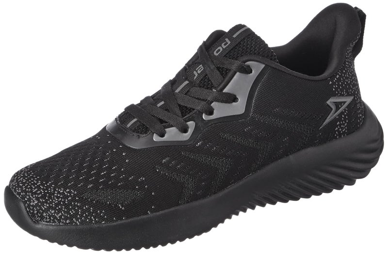 Power Men's Brook Black Sports Shoes - 8 UK (8396143) - Image 1
