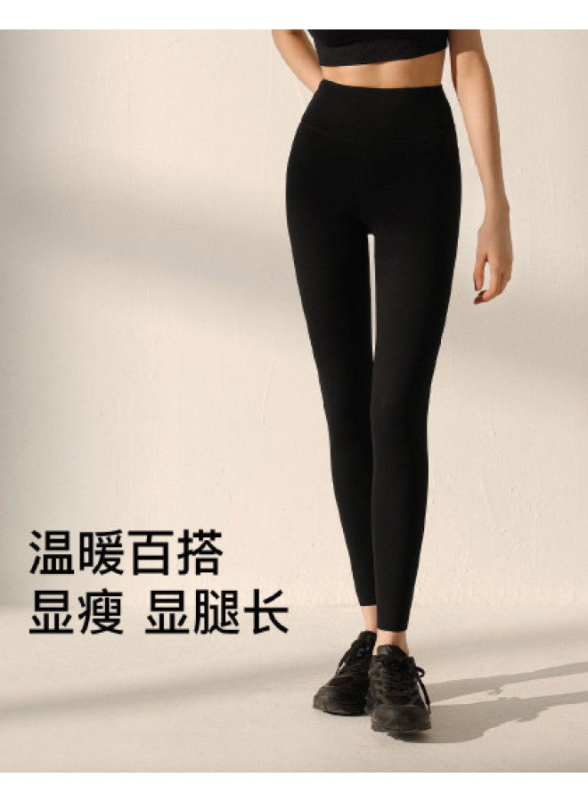 ubras Fleece-Lined High-Waist Slimming Leggings For Layering Or Outer Wear In Autumn - Image 1