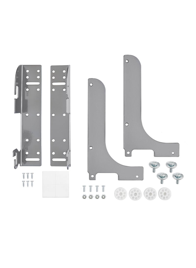 Rev-A-Shelf RevAShelf Cabinet Door Mount Kit for Kitchen Base Cabinet Organizers Pullout Storage Shelves and Drawers Trash Cans 5WBDMKIT 