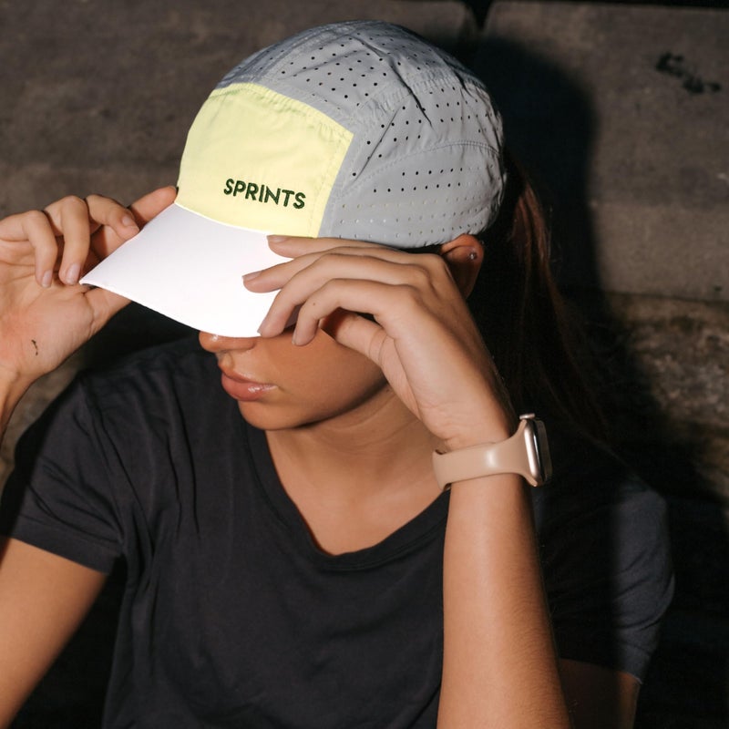 Sprints Race Day Performance HyperG Racing Cap | The Lightweight, Quick Dry, Running, Sport Hat, One Size, Unisex (Hive Minded) Multi - Image 4