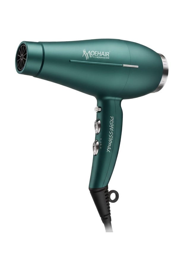 MoeHair Professional Hair Dryer 8000W with Ionic & Keratin Protection, MO-7079 Hot & Cold Air, Fast Drying and Frizz Control Blow Dryer for All Hair Types , Lightweight Design for Home & Salon Use - Image 2