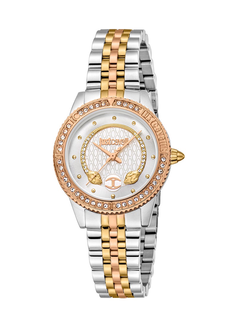 Just Cavalli - Women's Round Shape Stainless Steel Wrist Watch JC1L275M0085 - 30 Mm - Image 1