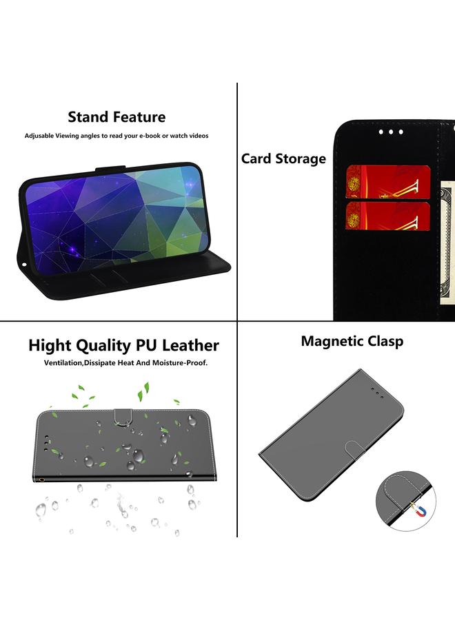 اس-توب جراب هاتف Case For Nothing Phone 1 المصنوع من الجلد القابل للطي بسطح مرآة مقلد - Image 5