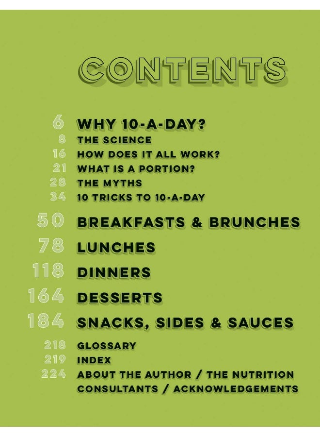 Mitchell Beazley 10-a-Day the Easy Way: Fuss-free Recipes & Simple Science to Transform your Health
