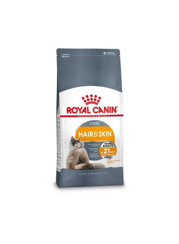 ROYAL CANIN Cat Dry Food Hair & Skin 4 KG