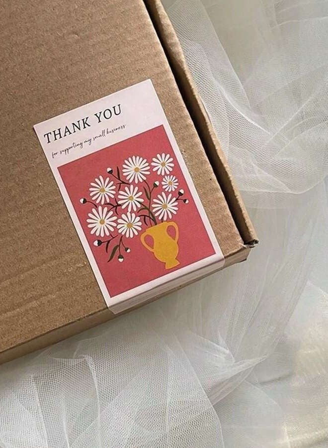 Generic 25-Pieces Thank You For Supporting My Small Business Stickers, Suitable For Productive Families - Image 2