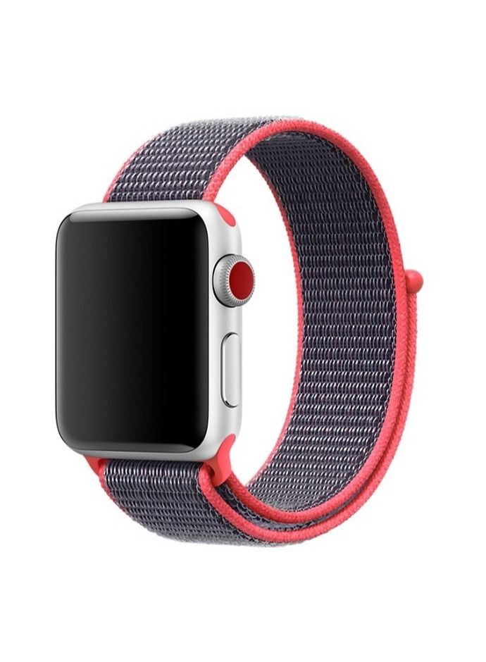 Nylon Sport Band for Apple Watch 41mm 40mm 38mm, Soft Replacement Strap for iWatch Series 7/6/ SE/ 5/4/3/2/65 - Image 1
