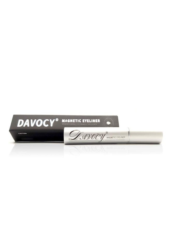 Davocy Magnetic Eyeliner for Magnetic Eyelashes, Strong Hold, Latex-Free, Waterproof Magnetic Eyeliner for Sensitive Eyes, No Glue Needed, Surper Large Capacity, 6ML 0.18OZ - Image 5