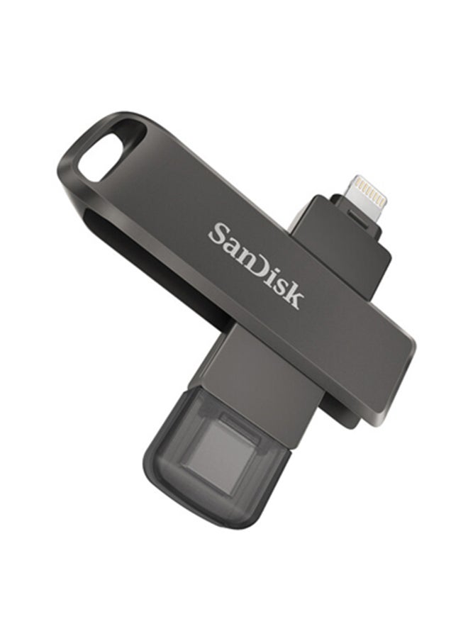 iXpand Flash Drive Luxe - USB-C + Lightning - for iPhone, iPad, Mac, USB Type-C devices including Android 128 GB