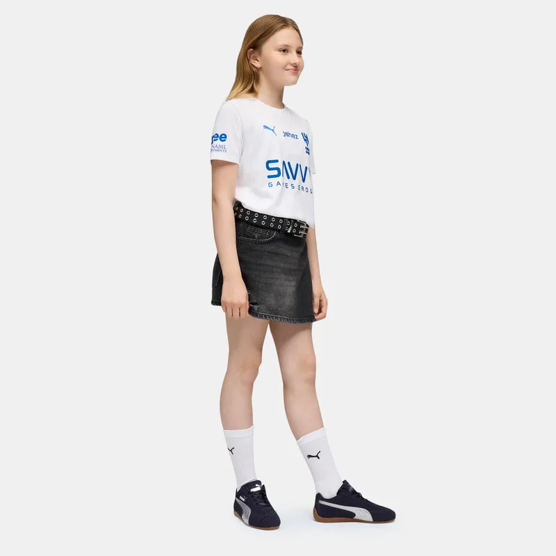 PUMA Kids' Al Hilal 25/26 Away Replica Football Jersey