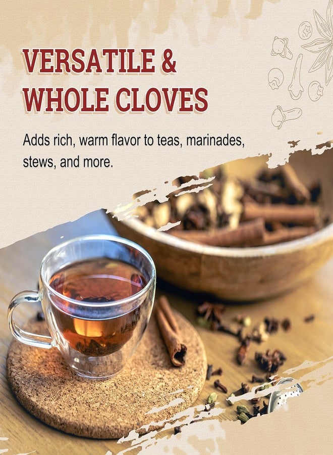 52USA Cloves Whole 3.5 oz (Pack of 1), Hand Picked Whole Cloves, Great for Food, Tea, Baking and Meats, Gluten Free, All Natural | Non GMO | Kosher | Vegan - Image 3