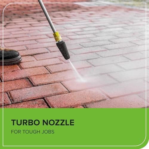 Greenworks 2100 PSI (SGS Certified) 1.2 GPM 13Amp Compact Electric Pressure Washer Telescoping Handle Power Washer for Cars, Driveways, Patios, Patio Furniture & Around Pools - Image 5