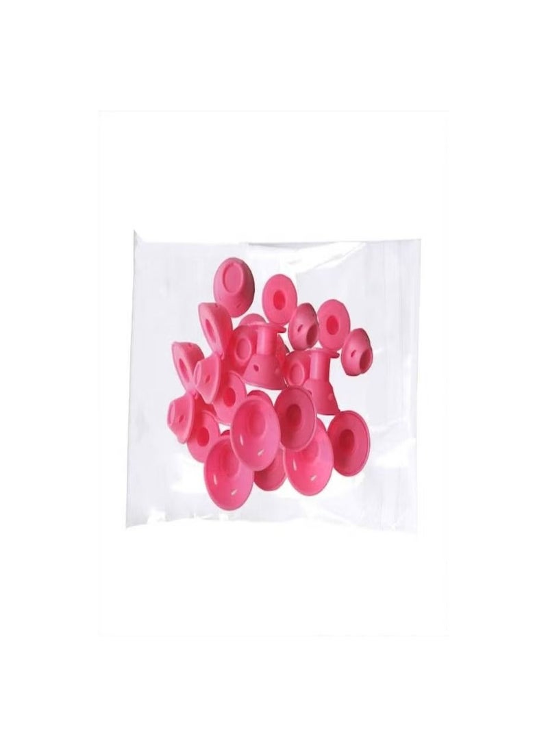 أوريتي مجموعة ORiTI من 20 بكرة تصفيف شعر باللون الوردي - Image 5